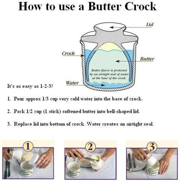 Butter Bell classic butter keeper / Traditional French method - Picture 5 of 13